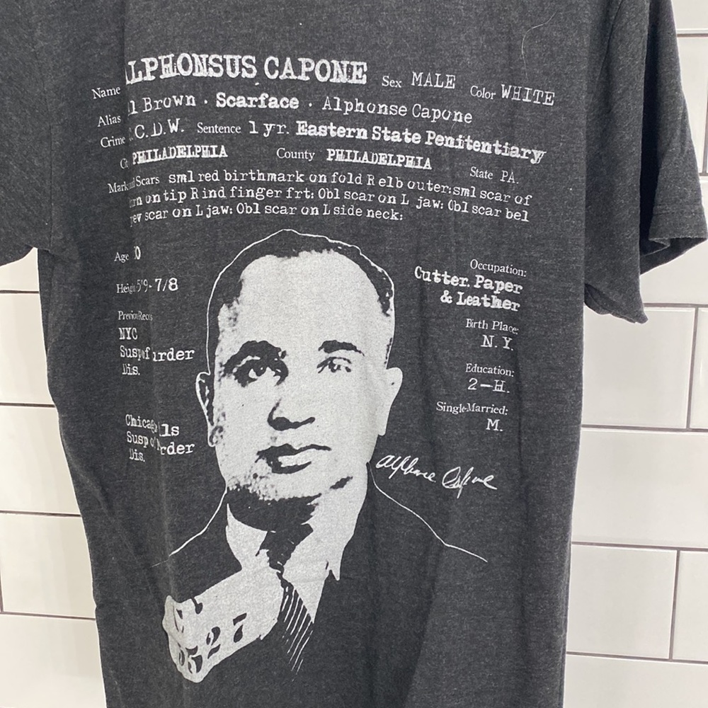 Al Capone tshirt - Picture 2 of 5